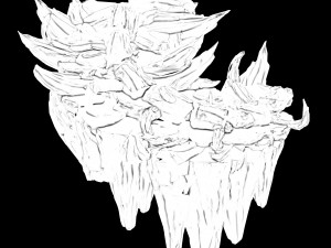 meteor dragon purgatory-dragon bone section 7 3D Model