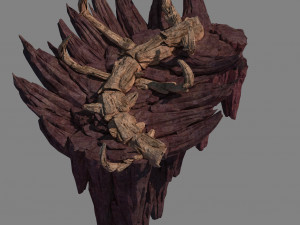 meteor dragon purgatory-dragon bone section iii 3D Модель