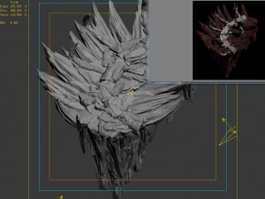 meteor dragon purgatory-dragon bone section iii 3D Model