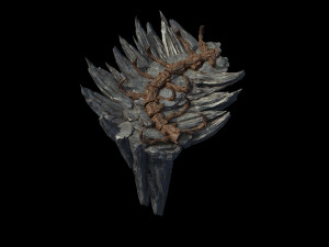 meteorite purgatory-section iii dragon bone 02 3D मॉडल