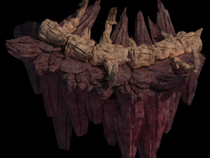 meteor dragon purgatory-fourth dragon bone 3D 모델
