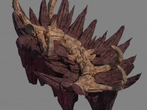 隕石煉獄-セクション5 ドラゴンボーン 3Dモデル