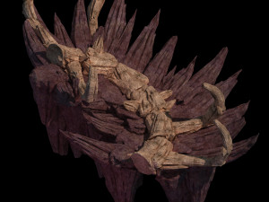 meteorite purgatory-section 5 dragon bone Model 3D