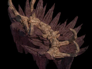 meteorite purgatory-section 5 dragon bone 3D Model