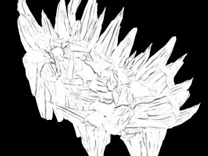 meteorite purgatory-section 5 dragon bone 3D Model