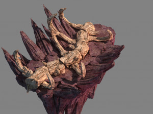 meteor dragon purgatory-section 1 dragon bone 3D 모델