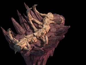 meteor dragon purgatory-section 1 dragon bone Modelo 3D