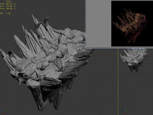 meteor dragon purgatory-section 1 dragon bone 3D Model