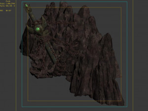 meteor dragon purgatory-sword-mountain 3D-Modell