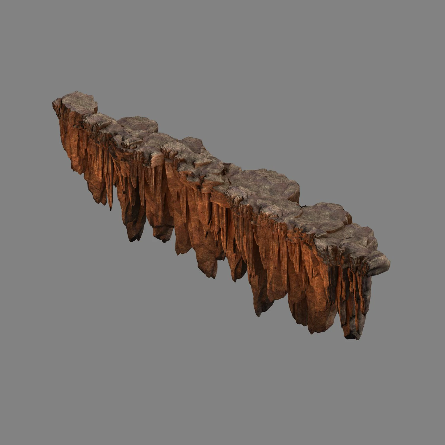 meteor dragon purgatory-front mountain 3D Model .c4d .max .obj .3ds .fbx .stl .blend