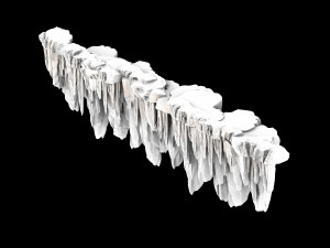 meteor dragon purgatory-front mountain 3D 모델