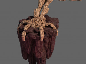 meteor dragon purgatory-claw-rear right 3D 모델