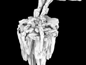 meteor dragon purgatory-claw-rear right Modèle 3D