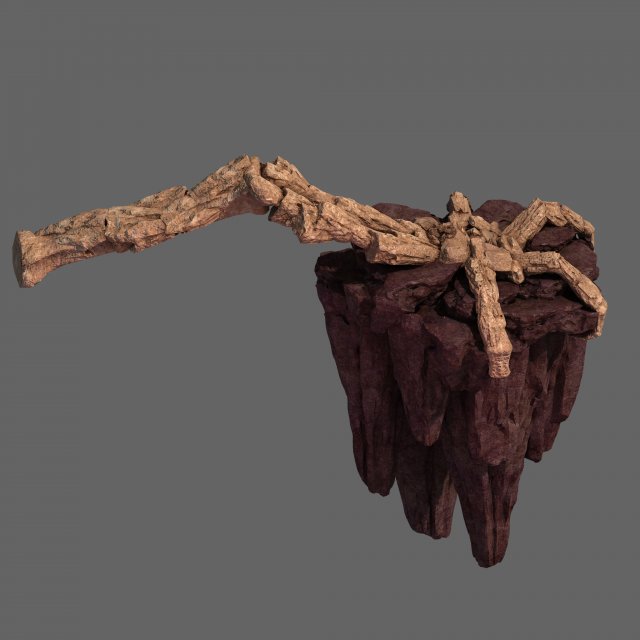 meteor dragon purgatory-claws-rear left 3D Model .c4d .max .obj .3ds .fbx .stl .blend 