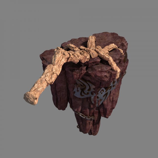 meteorite purgatory-claws-front right 3Dモデル .c4d .max .obj .3ds .fbx .stl .blend 