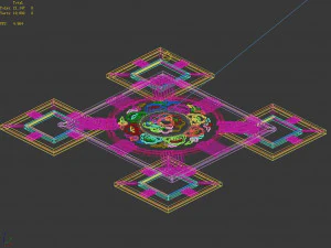 meteor dragon purgatory-middle square 3D Model
