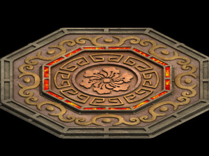 meteor dragon purgatory-middle disc 3D 模型