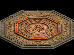 meteor dragon purgatory-middle disc 3D Model