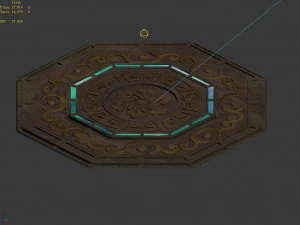 meteor dragon purgatory-middle disc 3D Model