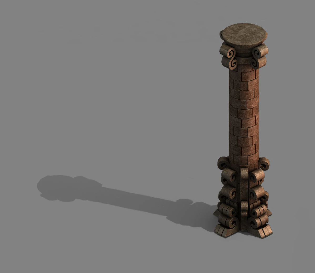 meteorite purgatory-pillar 3D Model .c4d .max .obj .3ds .fbx .stl .blend 