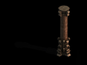 meteorite purgatory-pillar 3D Модель