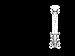 meteorite purgatory-pillar 3D Model