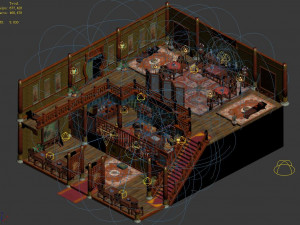 changan bank-bank-indoor 3D Model