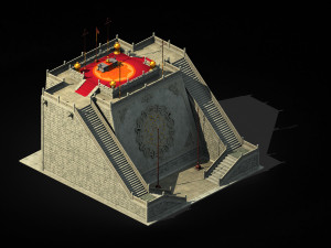 great wall-city wall-dianjiangtai 3D Model