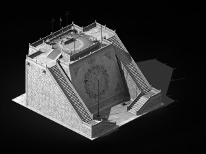 great wall-city wall-dianjiangtai 3D Model