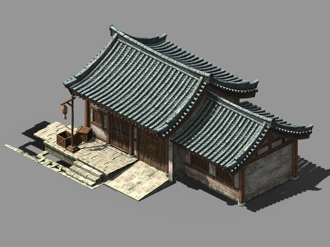 changxinfang-bodyguard company warehouse 3D Model .c4d .max .obj .3ds .fbx .stl .blend