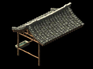 changxinfang-bodyguard company stables 3D Model