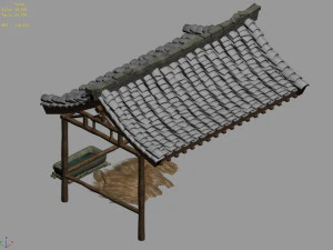 changxinfang-bodyguard company stables 3D Model