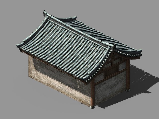 changxinfang-bodyguard company residence 02 3D-Modell .c4d .max .obj .3ds .fbx .stl .blend 