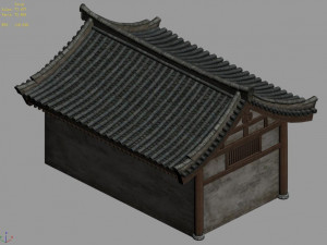 changxinfang-bodyguard company residence 02 3D-Modell