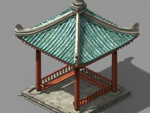 Чансиньфан-Фангтинг 3D Модель