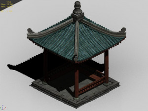 changxinfang-fangting 3Dモデル