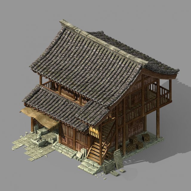 changxinfang-the owner residence 01 Modelo 3D .c4d .max .obj .3ds .fbx .stl .blend 