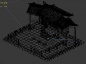 changxinfang-guandi temple Modèle 3D