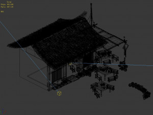 changxinfang-tavern Modello 3D