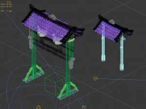 changxinfang-two archways 3D Model