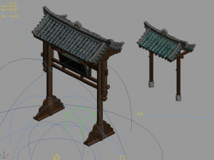 changxinfang-two archways Modelo 3D
