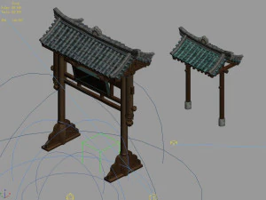 changxinfang-two archways 3D Model