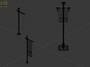 changxinfang-flag 3D मॉडल