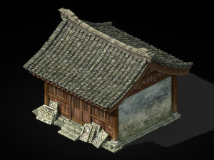 changxinfang-stone warehouse 01 3Dモデル