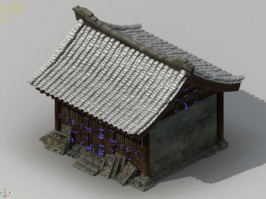 changxinfang-stone warehouse 01 3Dモデル