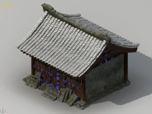 changxinfang-stone warehouse 01 3D Model