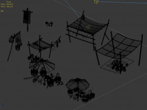 changxin square-vendor 05 3D Model