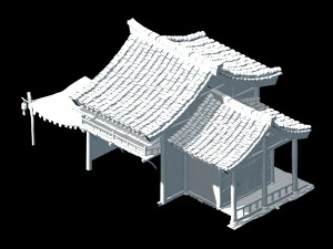 changxinfang-blacksmith lounge 3D Model