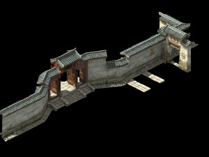 changxinfang-wall 01 3D Model