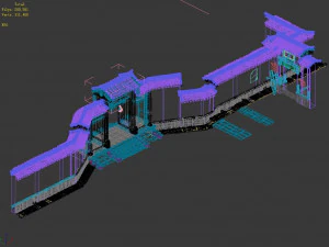 changxinfang-wall 01 3D Model